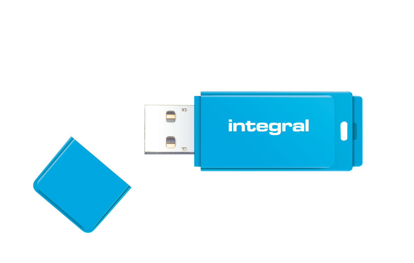 Integral - INFD16GBNEONB USB flash drive 16 GB USB Type-A 2.0 Blauw