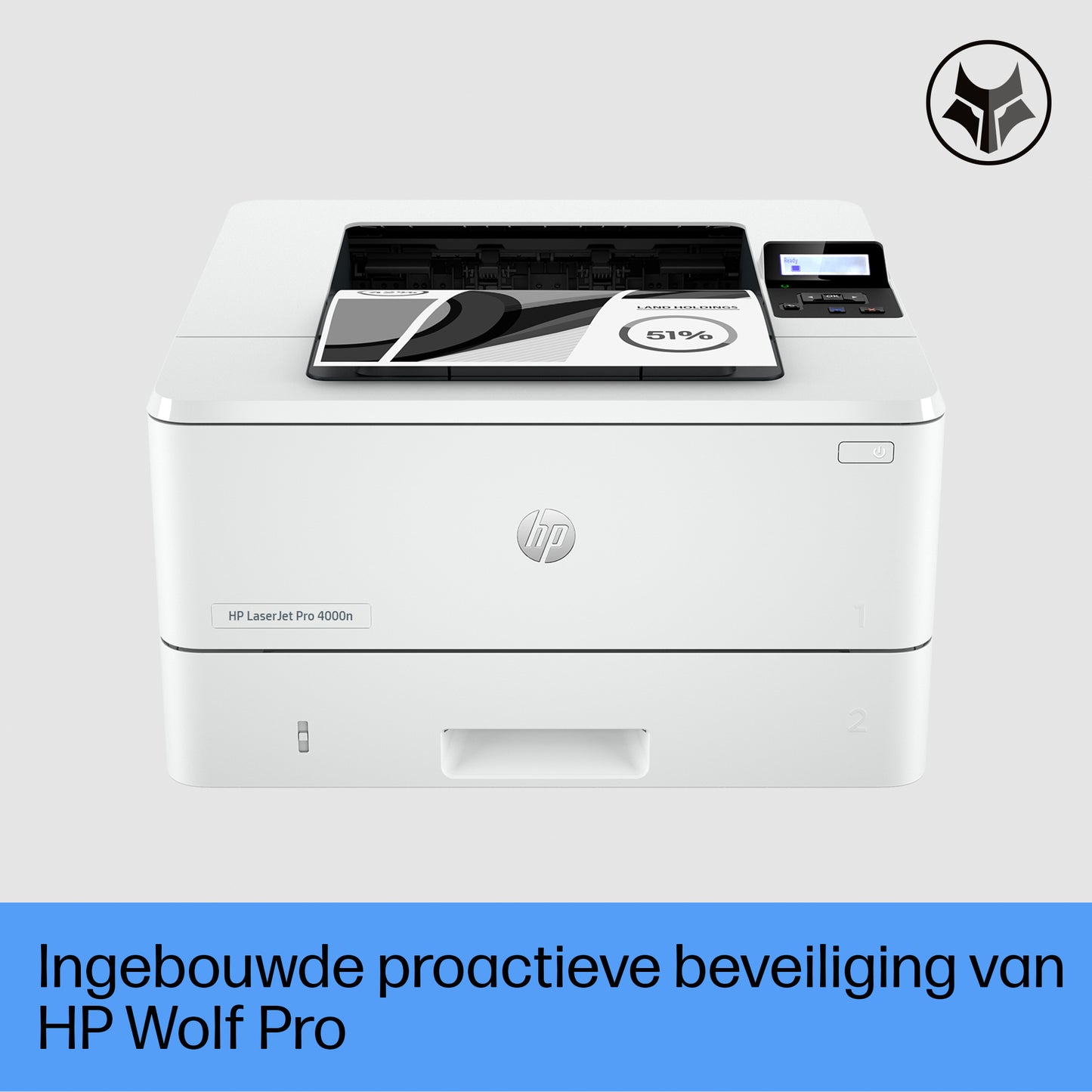 HP - LaserJet Pro 4002dn printer