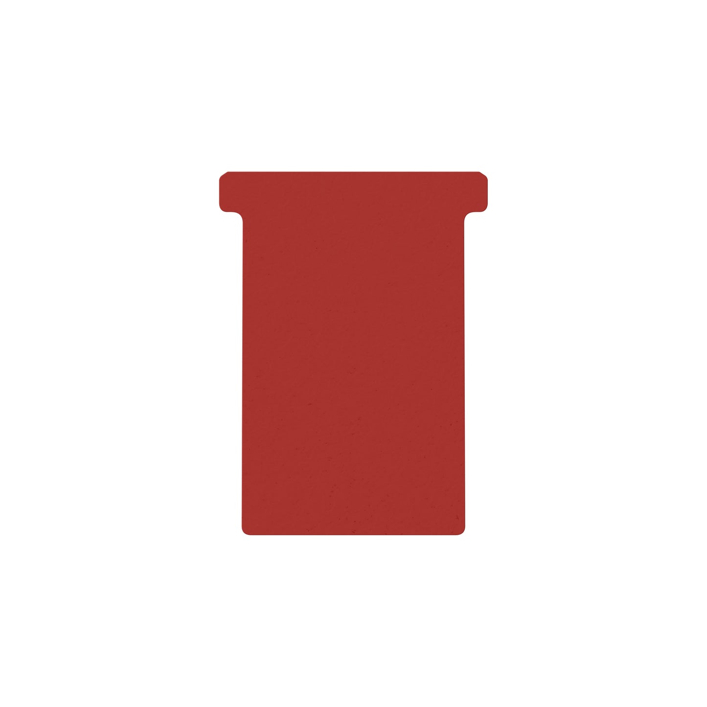 Djois - T-card size 3 77mm red 100 pieces