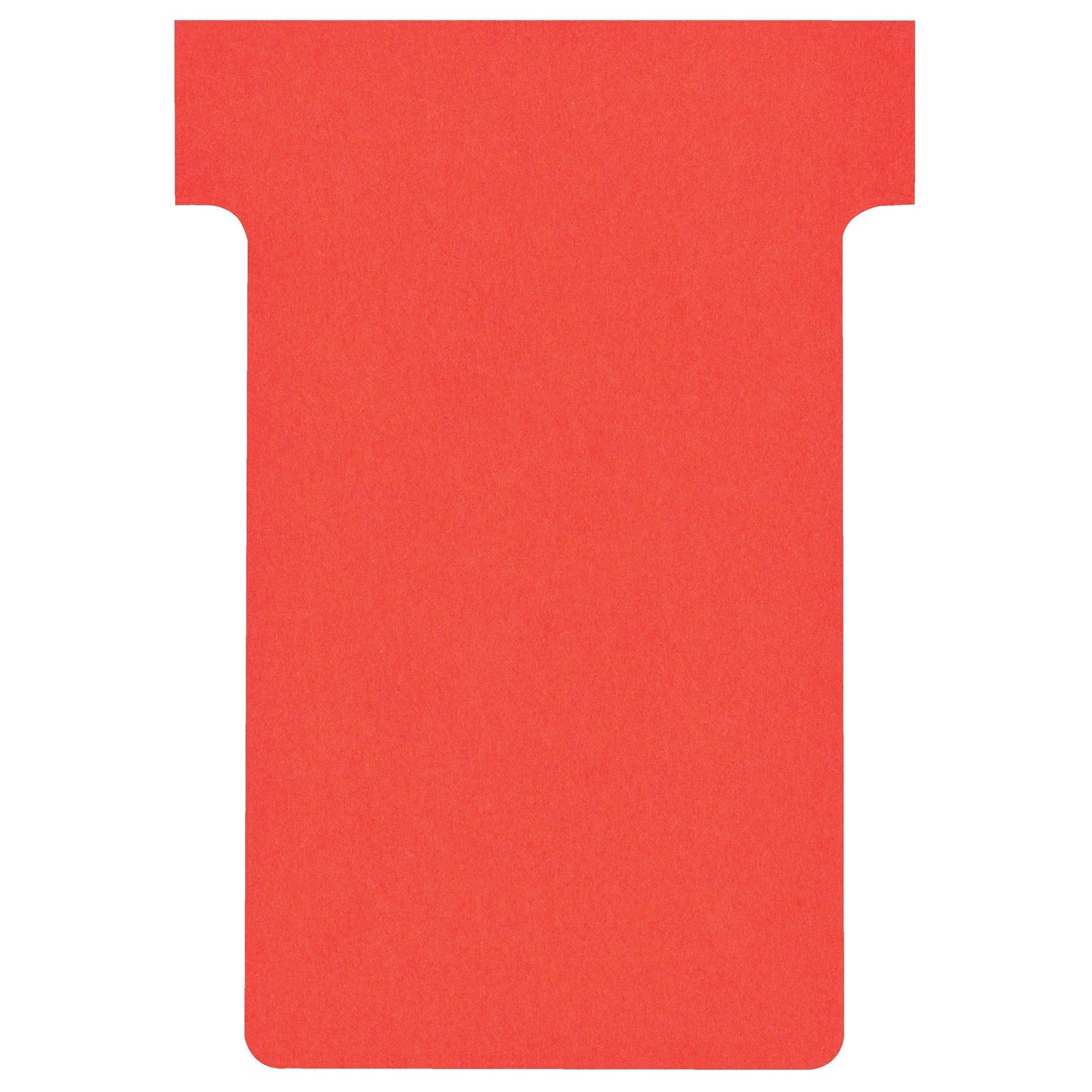 Nobo - T-card n.2 48mm rossa 100 pezzi