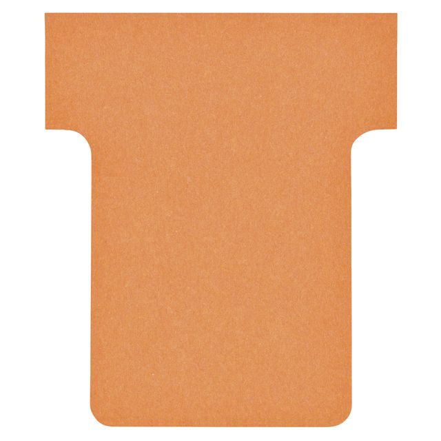 Nobo - T-card no. 1.5 36mm orange 100 pieces