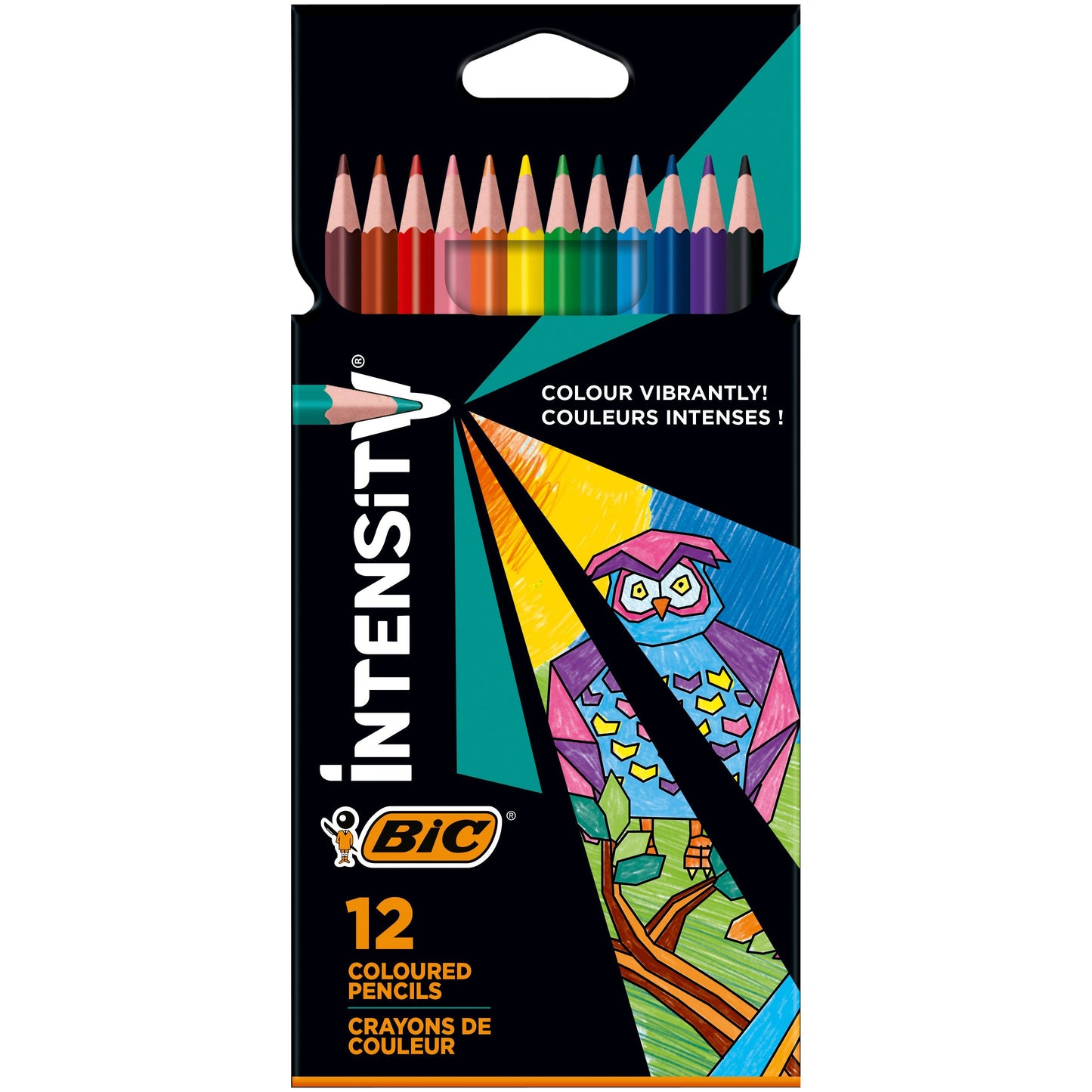 BIC - Kleurpotlood intensity assorti
