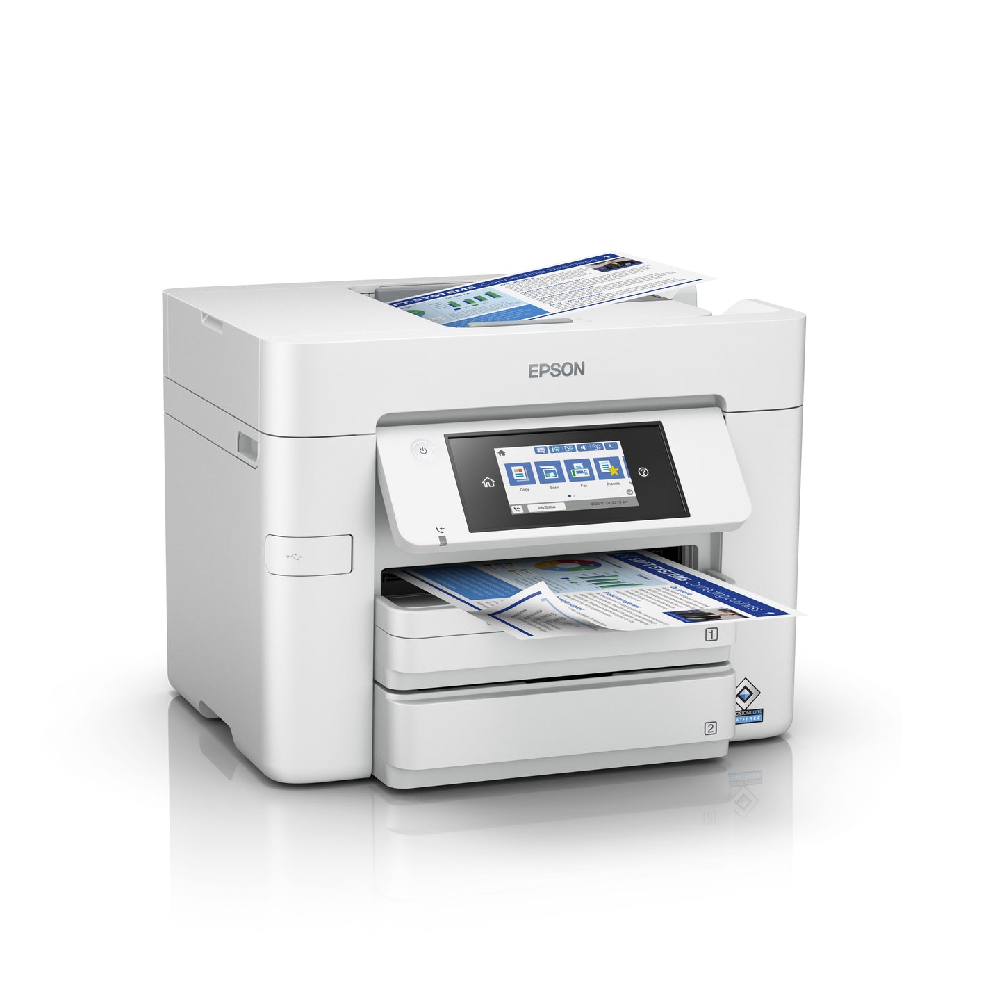 Epson - Getto d'inchiostro multifunzione wf-c4810dtwf