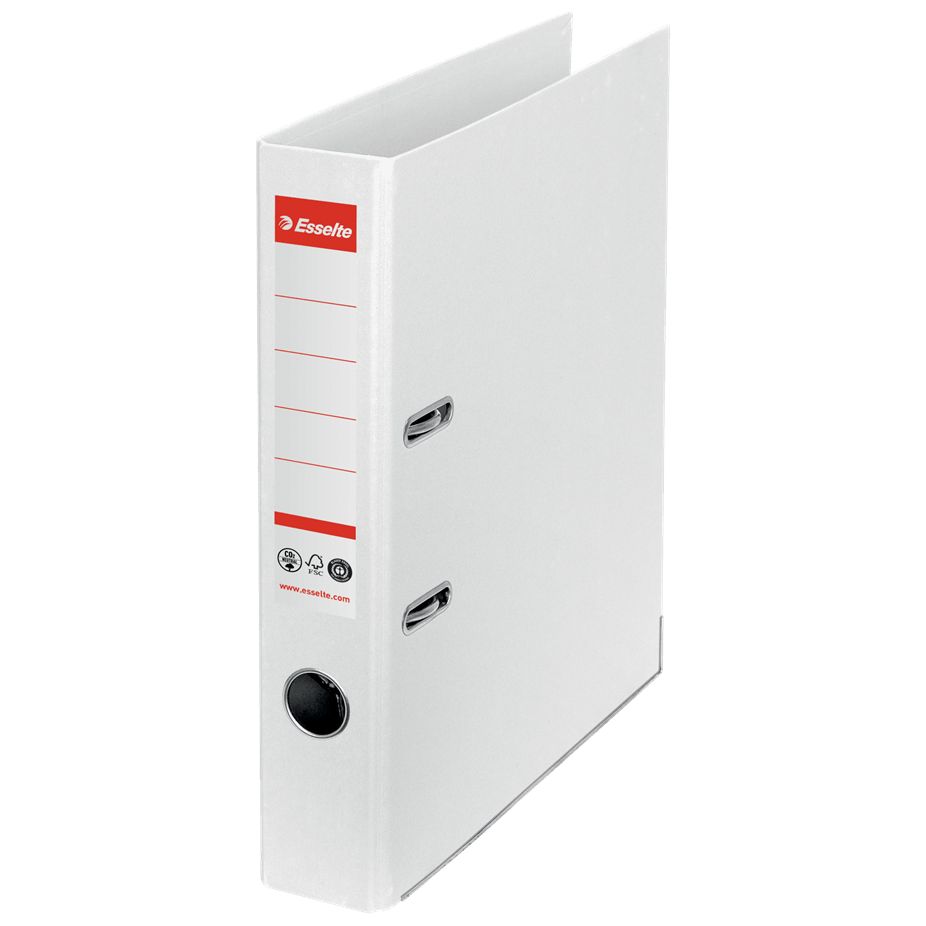 Esselte - No.1 folder, A4, spine 5 cm, white