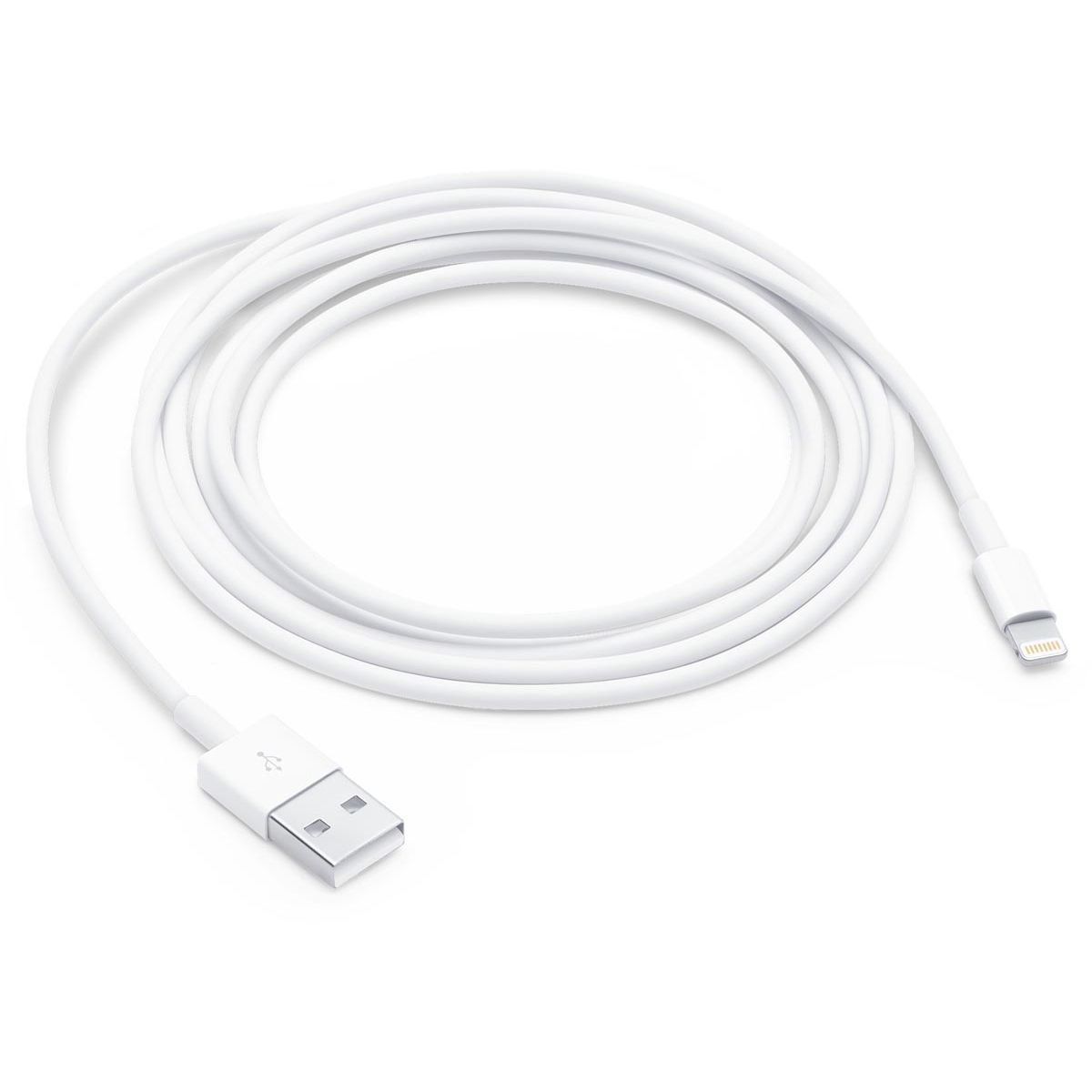Apple - kabel, Lightning (8-pin) naar USB-A, 2 m, wit