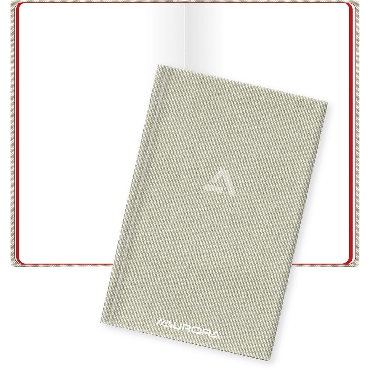 Aurora - Cuaderno ft 10,5 x 16,5 cm, en blanco, 192 páginas
