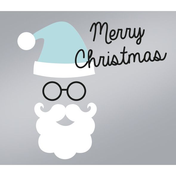 Timmers - Etiqueta / Adhesivo NAVIDAD Papá Noel Feliz Navidad 500 piezas