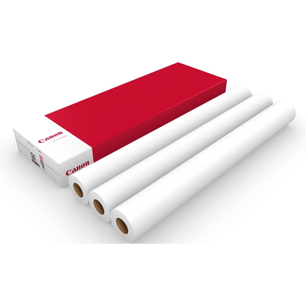 Canon - papel para plotter, estándar, Ft 610 mm x 50 m, 90 g, paquete de 3 rollos