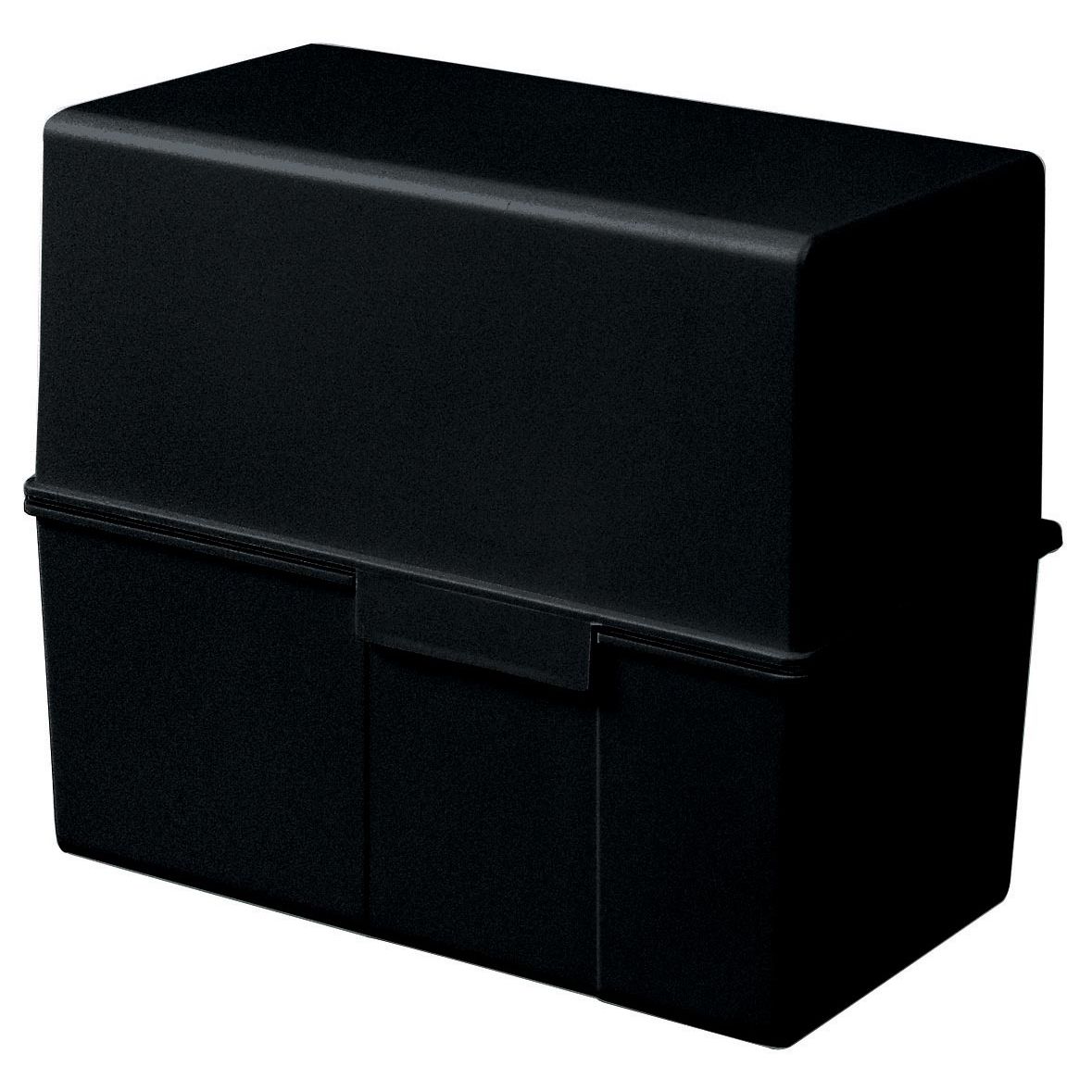 Han - Card index wide A6 plastic black