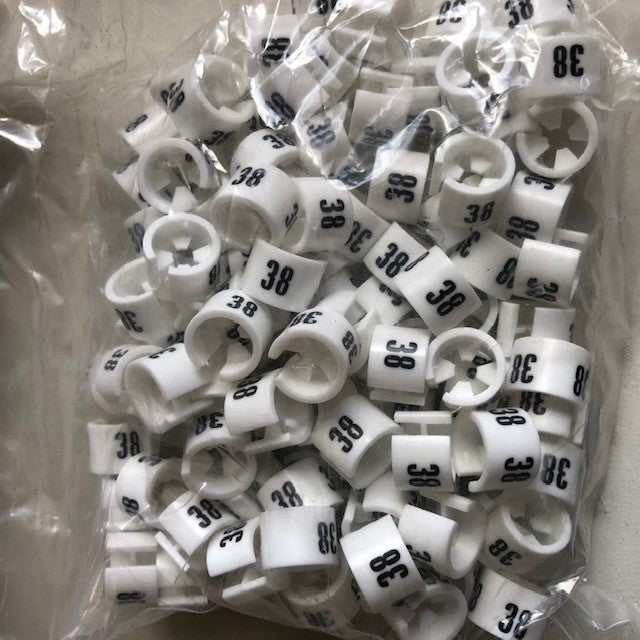 Klika - Minimarker wit/zwart 38 100st