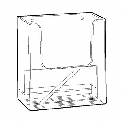 Klika - Folderbak 2-vaks A4 hangend