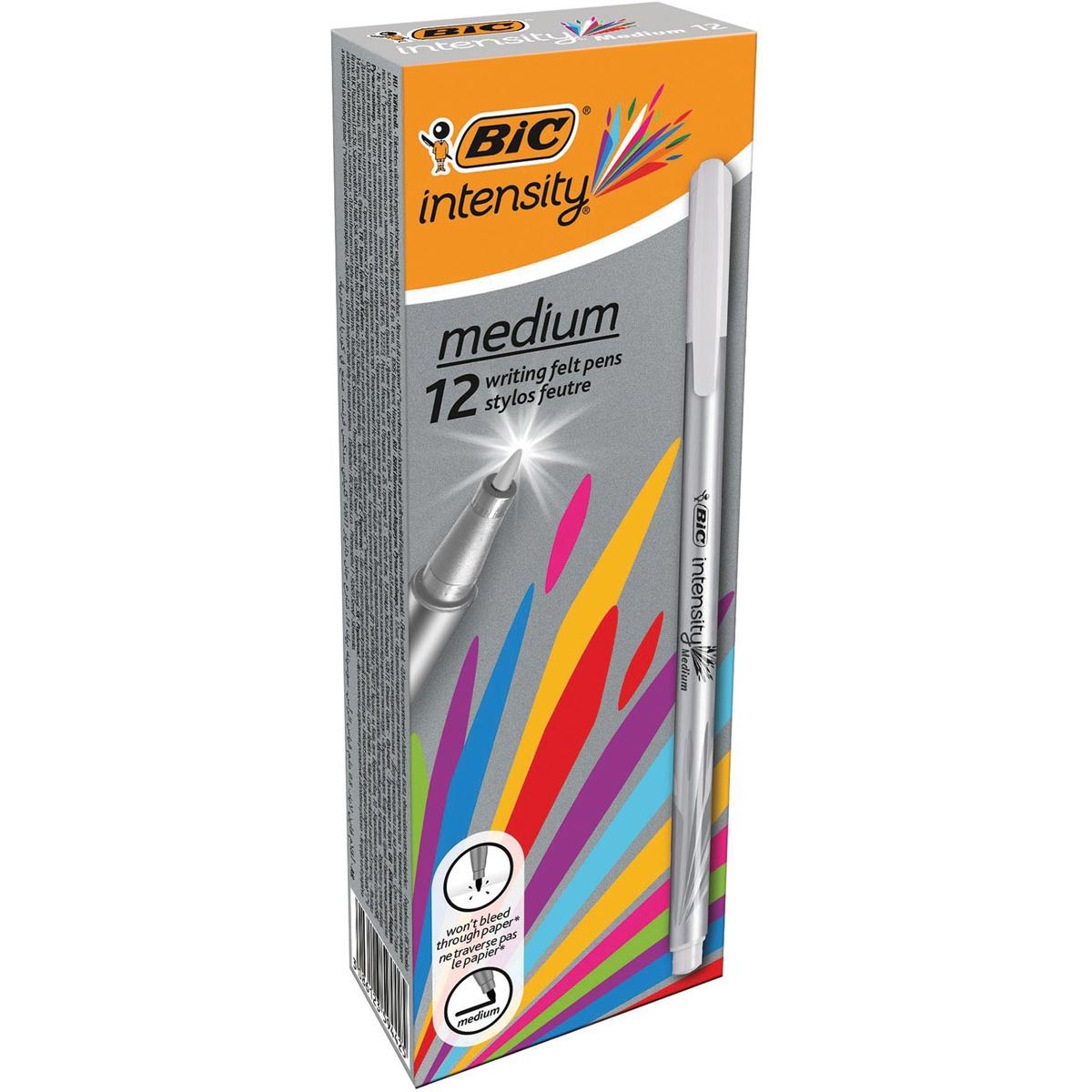 BIC - fineliner Intensity, medium, grijs