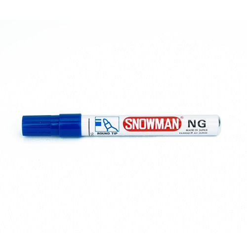 Klika - Stift Snowman NG-12 blauw permanent mark