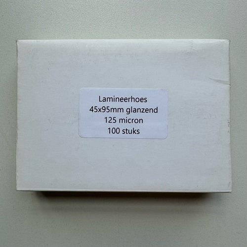 Klika - Lamineerhoes 45x95 mm 125 mcr 100st