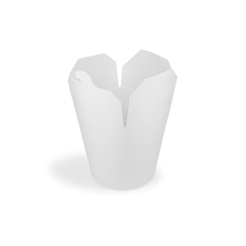 Klika - Wok to Go Becher 26oz 750ml Karton weiß