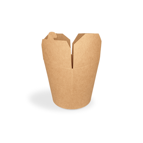 Klika – Wok-to-Go-Becher, 750 ml, Kraftpapier