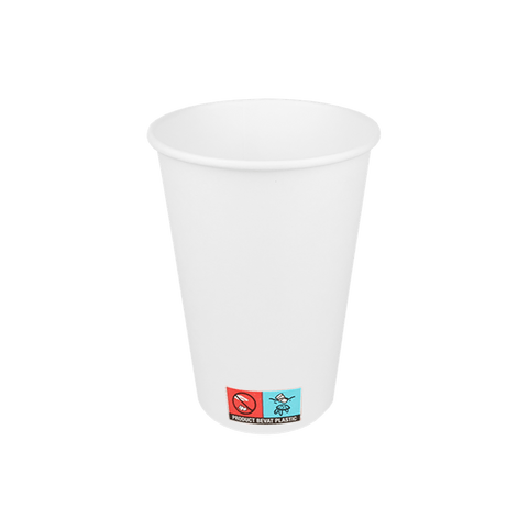 Klika - Tasse à café en carton 180cc 7.5oz blanc FSC mix