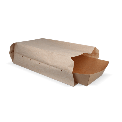 Klika - Snackzakken nr 29 (3 pond) Kraft 55gr geperforeerd | 10kg