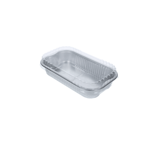 Klika - Couvercle PET pour récipient aluminium 1000ml rectangle