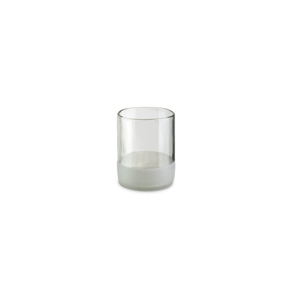 Iwas glas helder frosted, 25cl/8,5oz, 7,4 x 9cm, doos a 4 stuks