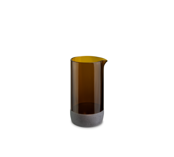 Caraffa Iwas satinata bronzo, 45cl/15.2oz, 7,4 x 14 cm, per pezzo