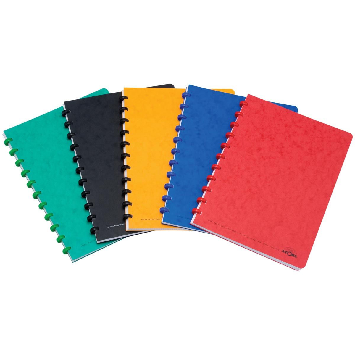 Atoma - Notebook A4 line 144 pages 90gr cardboard assorted