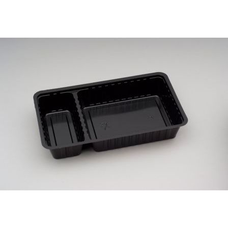 Timmers - bakje PS A20+1 205x122x36mm zwart 250 stuks