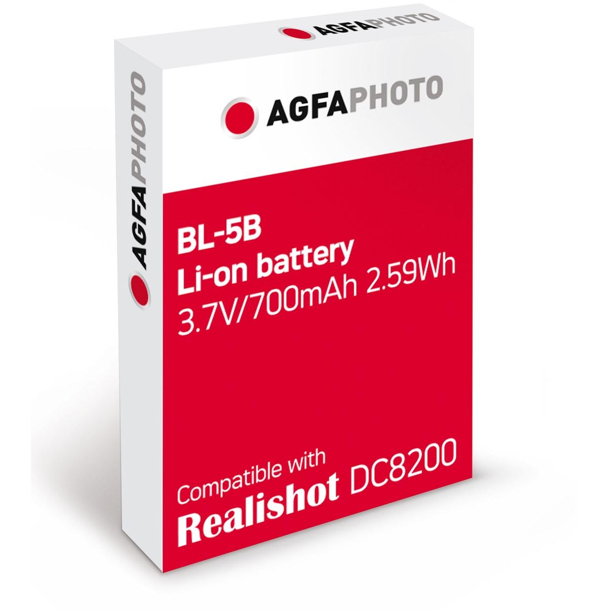 AgfaPhoto - reserve batterij voor digitaal fototoestel DC8200