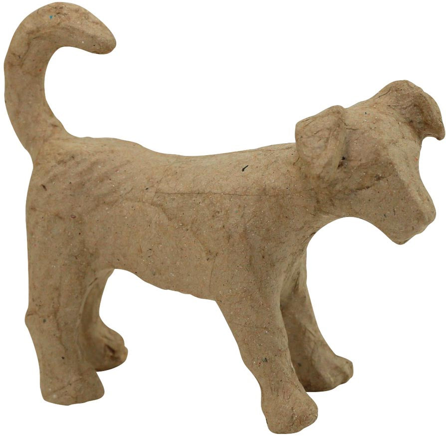 Décopatch - perro, papel maché
