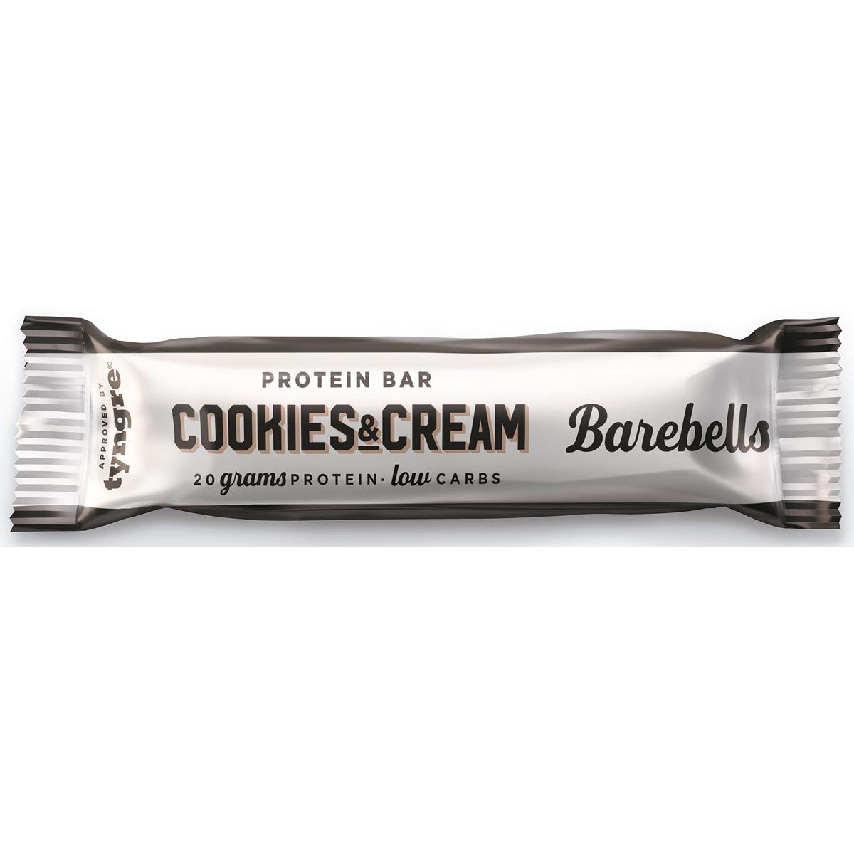 Barebells - reep Original Cookies Cream, 55 g, pak van 12 stuks