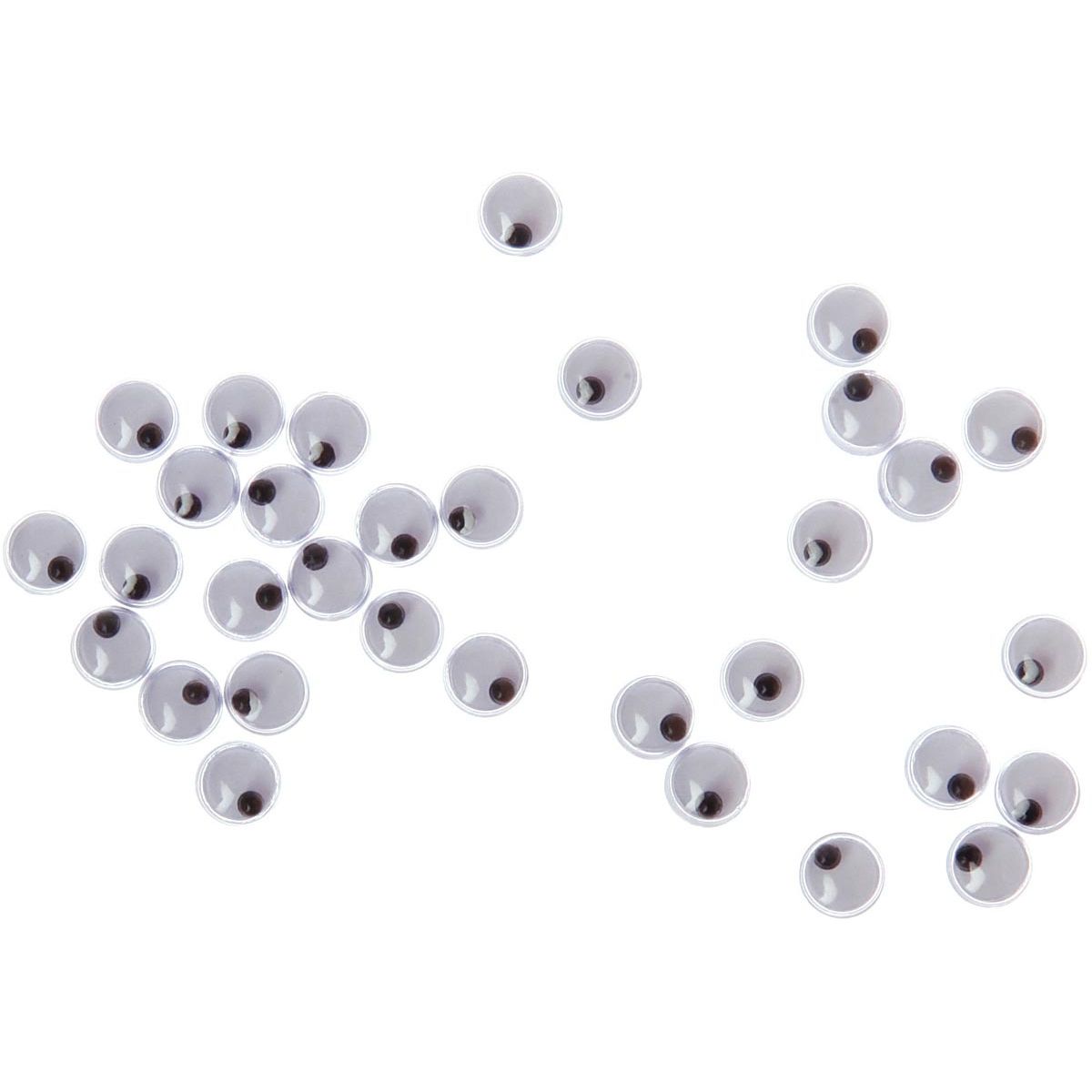 Bouhon - yeux artisanaux 4 mm, sachet de 50 pièces