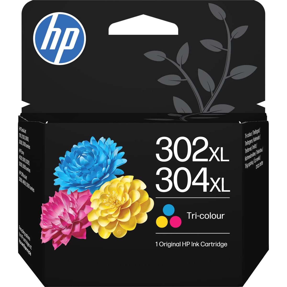 HP - inktcartridge 302/304 XL, 300 pagina's, OEM B7RT8AE, 3 kleuren
