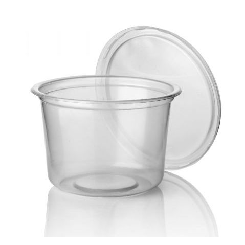 Contenitori Tondi in Plastica - Contenitore tondi APET 116x69 450cc 1000 pezzi