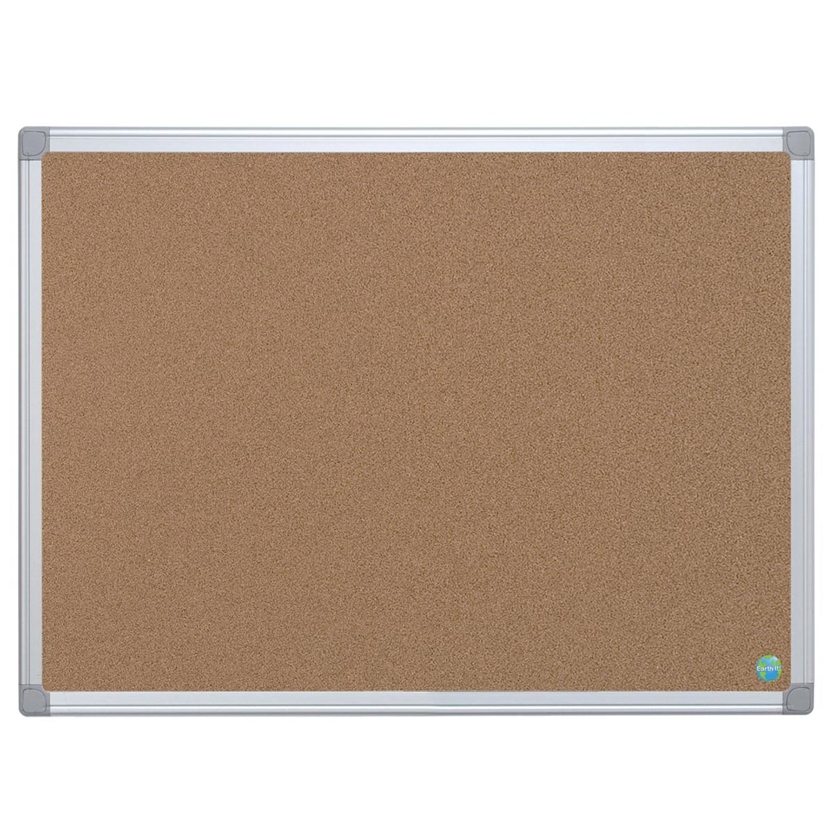 Bi-Office - Pizarra bi-corcho Earth-it ft 90 x 60 cm