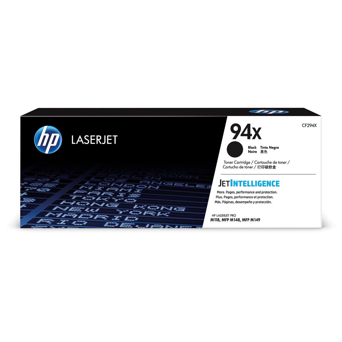 HP - toner 94X, 2 800 pagina's, OEM CF294X, zwart