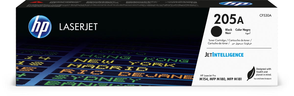 HP - toner 205A, 1.100 pagina's, OEM CF530A, zwart