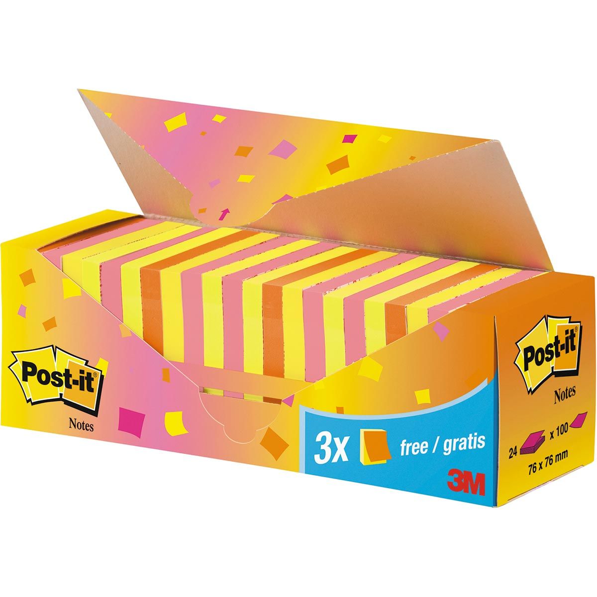 Post-it - Pack économique de notes colorées