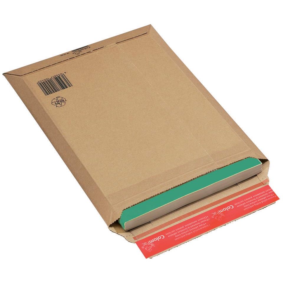 Colompac - verzendenvelop CP010, ft 29 x 40 x 5 cm, bruin