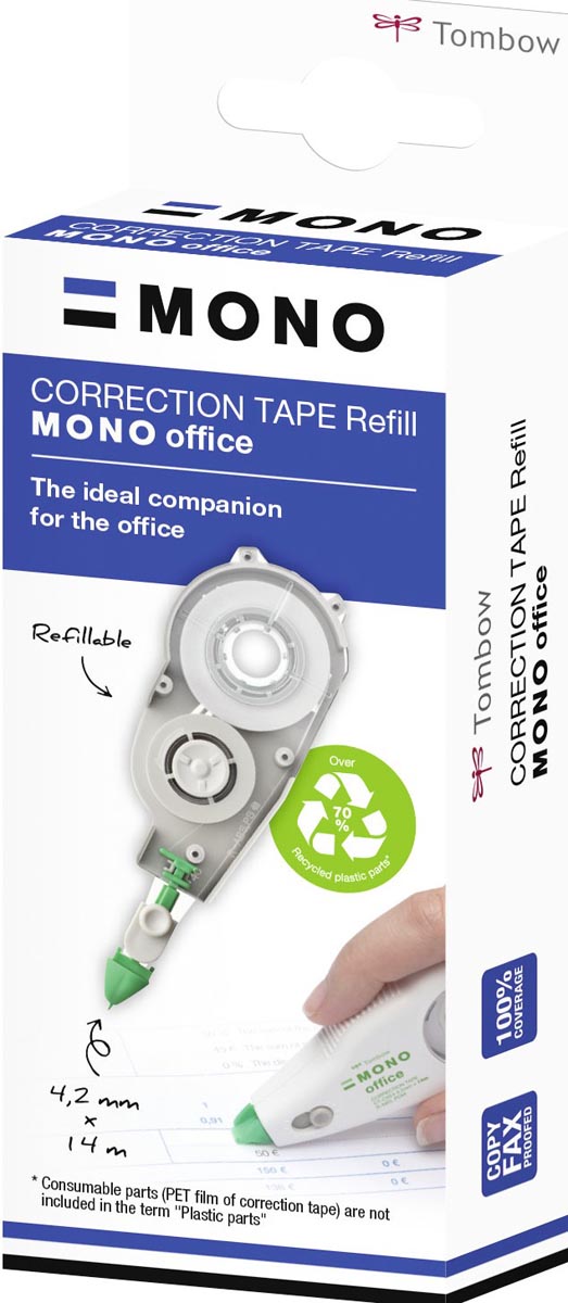 Tombow - recambio para rodillo corrector Mono