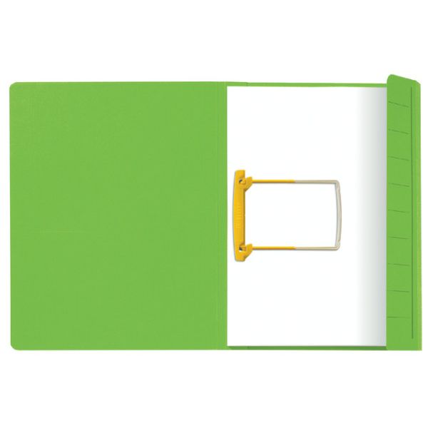 Timmers - Clip folder Folio 100% recycled cardboard 250gr green