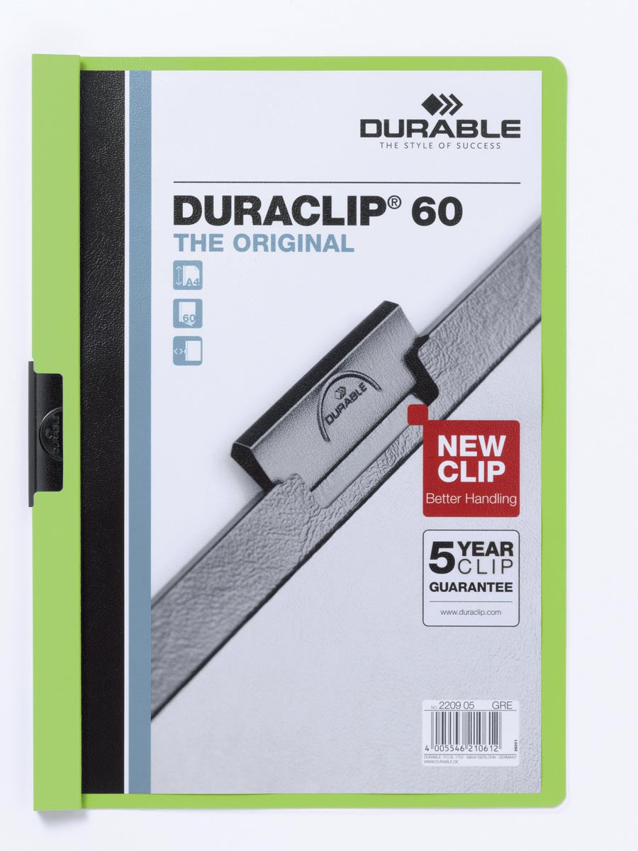 Durable - Clip folder Duraclip Original 60 green