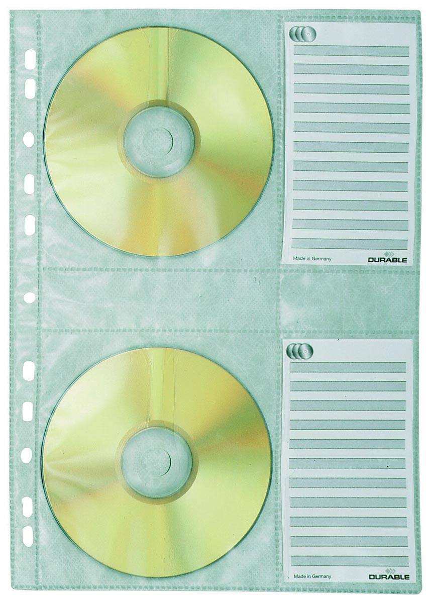 Langlebig – Ringbuchhülle für CD/DVD