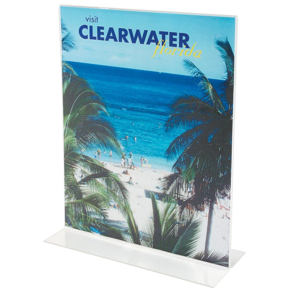 Deflecto - brochure holder with base, ft A3