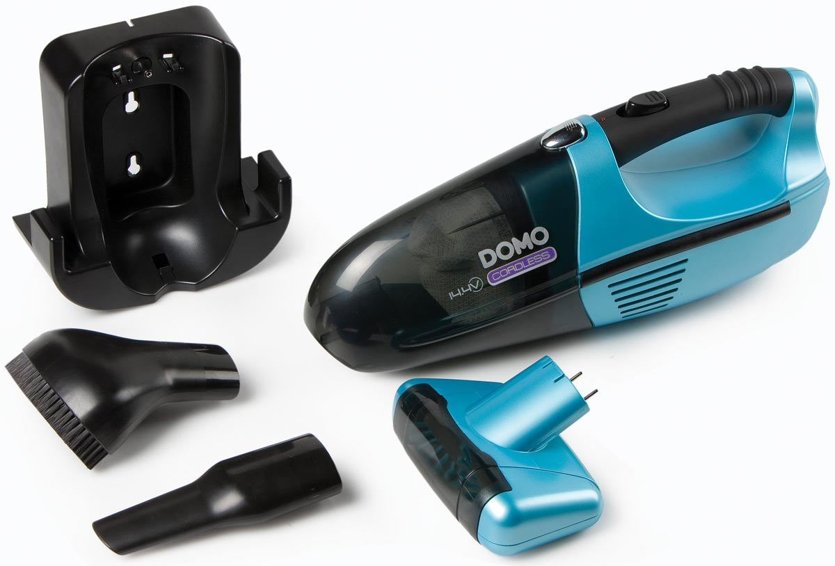 Domo - petit voleur avec batterie rechargeable, 14,4 V, bleu