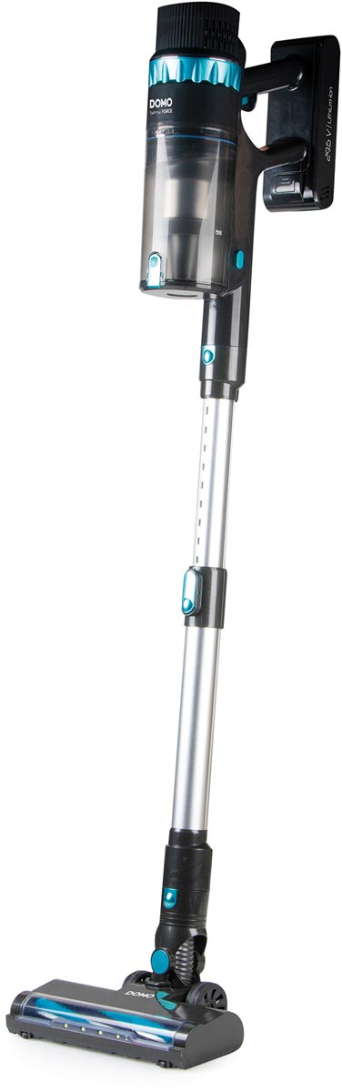 Domo - stick vacuum cleaner 2 in 1 with rechargeable battery, 29.6 V, 60 min