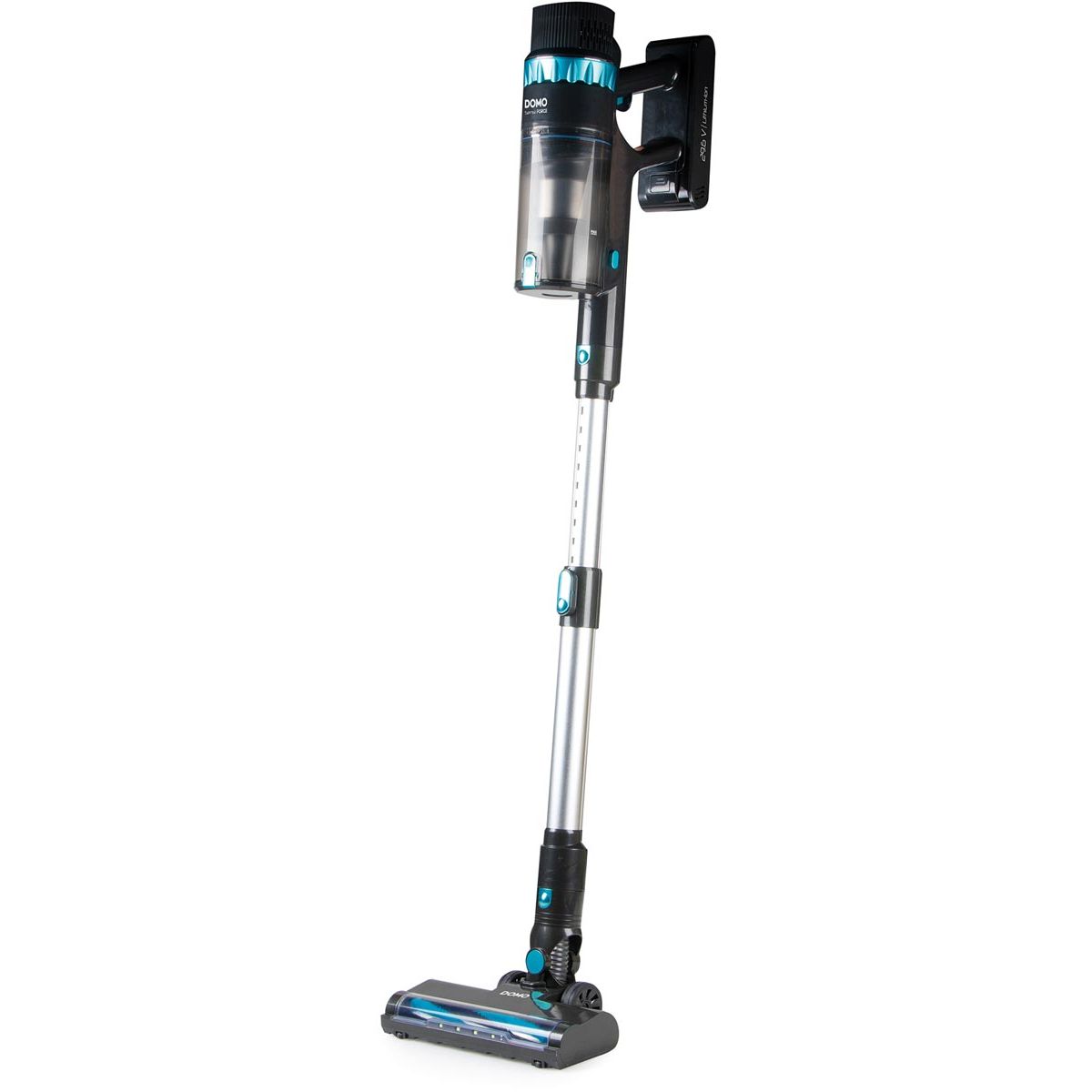 Domo - steelstofzuiger 2 in 1 met oplaadbare batterij, 29,6 V, 60 min
