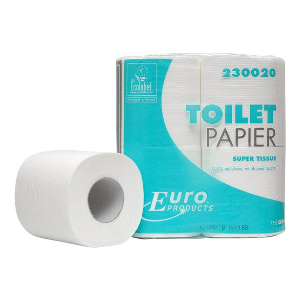 Toilet paper Euro cellulose - 2 layers 200 sheets 48 rolls (230020)