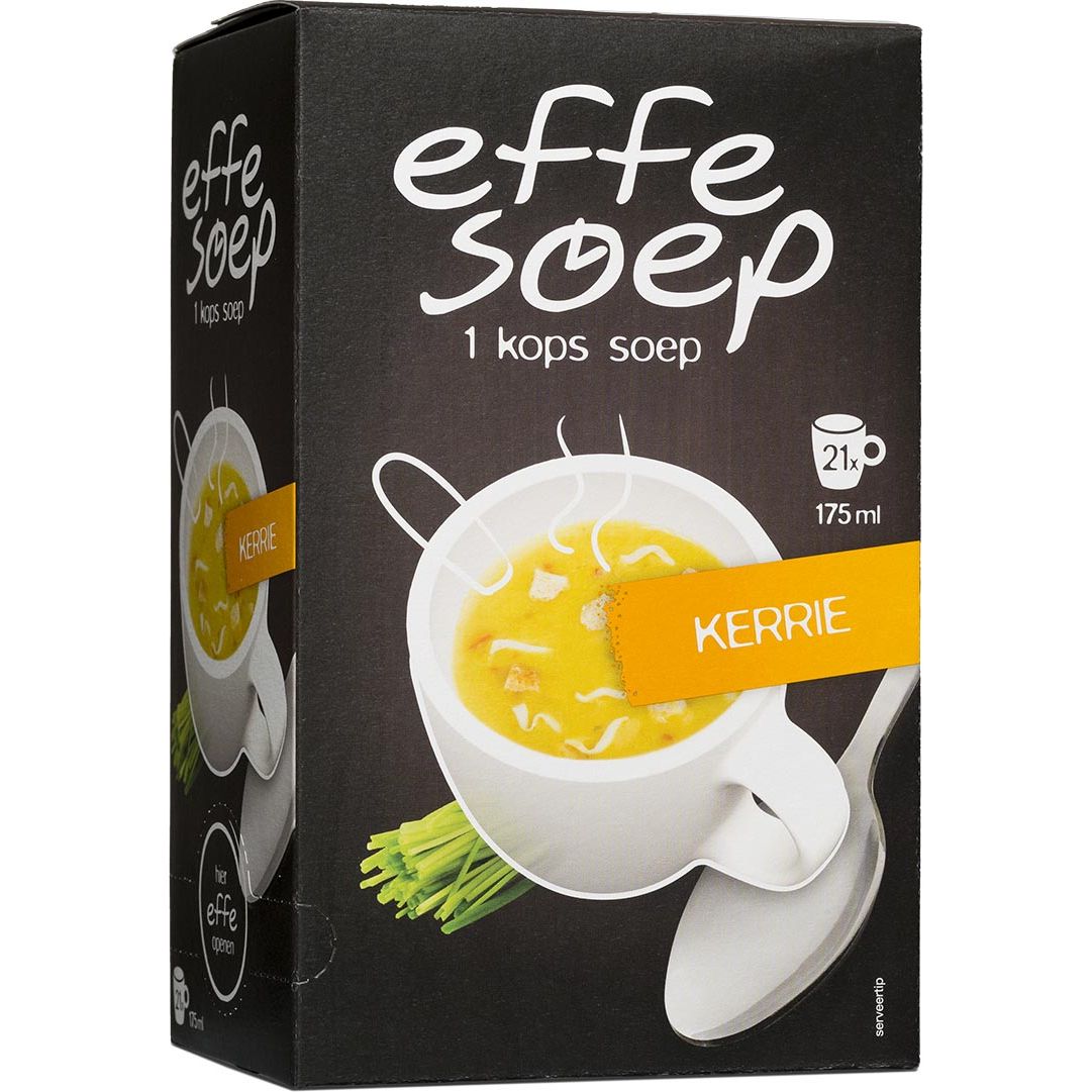 Sopa simple - 1 taza, curry, 175 ml, caja de 21 bolsas