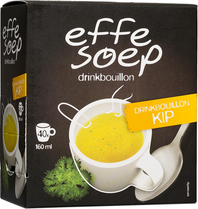 Zuppa semplice - brodo da bere, pollo, 160 ml, scatola da 40 bastoncini