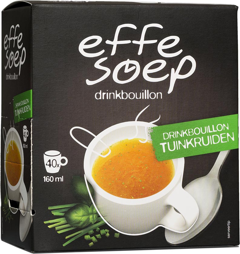 Natursuppe - Trinkbrühe, Gartenkräuter, 160 ml, Dose mit 40 Stäbchen